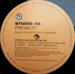 Studio 45 - Freak It! (Remixes By Pete Heller / Black Science Orch.) - Azuli Records - Deep House