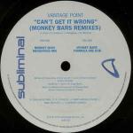 Vantage Point - Can't Get It Wrong (Monkey Bars Mixes) - Subliminal - US House