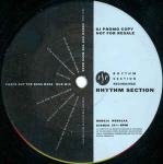 Rhythm Section  - Check Out The Bass Bass - Rhythm Section Recordings - Hardcore