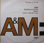Ioni - Sentence Of Love (Mixes) - A&M PM - UK House