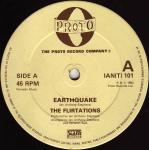 Flirtations, The - Earthquake - Proto Records - Italo Disco