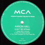 Aaron Hall - Don't Be Afraid - MCA Records - R & B