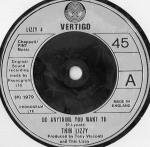 Thin Lizzy - Do Anything You Want To - (Generic Sleeve) - Vertigo - Rock