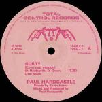 Paul Hardcastle - Guilty - Total Control Records  - Soul & Funk