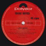 Isaac Hayes - I Ain't Never - Polydor - Soul & Funk