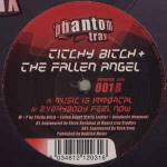 Titchy Bitch & Fallen Angel - Music Is Immortal / Everybody Feel Now - Phantom Trax - Hard House