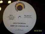 Sammy Levi & Marshall One - Love Is The Message - Eclipse Records  - Reggae