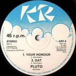 Pluto Shervington - Your Honour / Dat - KR  - Reggae