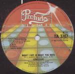 Unique  - What I Got Is What You Need - Prelude Records - Soul & Funk