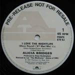 Alicia Bridges - I Love The Nightlife (Disco Round) '87 - Polydor - Disco