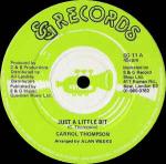Carroll Thompson - Just A Little Bit - S & G Records - Reggae