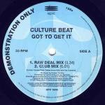 Culture Beat - Got To Get It - Epic - Euro House