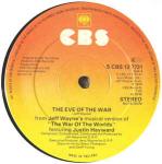 Jeff Wayne - The Eve Of The War - CBS - Disco