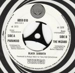 Black Sabbath - Paranoid - Vertigo - Rock