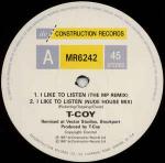 T-Coy - I Like To Listen - Deconstruction - UK House