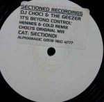 Choci & The Geezer - It's Beyond Control - Sectioned Recordings - Trance