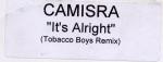 Camisra - It's Alright (Tobacco Boys Rmx) - Not On Label (Camisra) - Trance