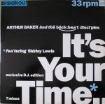 Arthur Baker And The Backbeat Disciples - It's Your Time - Breakout - Break Beat