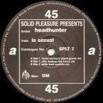 Headhunter - Is Sexual - Solid Pleasure - Progressive