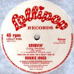 Ronnie Jones - Groovin'  - Lollipop Records - Disco