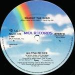 Wilton Felder - Inherit The Wind - MCA Records - Soul & Funk