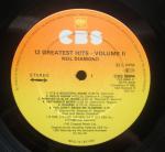 Neil Diamond - 12 Greatest Hits, Vol. II - CBS - Rock