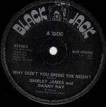 Shirley James & Danny Ray  - Why Don't You Spend The Night? - Black Jack  - Reggae