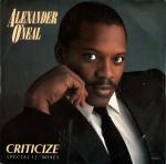 Alexander O'Neal - Criticize (Special 12Inch Mixes) - Tabu Records - Soul & Funk