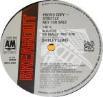 Shirley Lewis - Realistic - Breakout - UK House