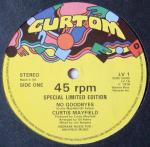 Curtis Mayfield - No Goodbyes / Party, Party - Curtom - Soul & Funk