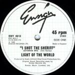 Light Of The World - I Shot The Sheriff - Ensign - Soul & Funk