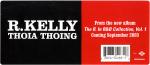 R. Kelly - Thoia Thoing - Jive - Hip Hop