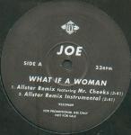 Joe - What If A Woman - Jive - R & B