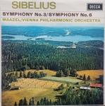 Jean Sibelius, Lorin Maazel & Wiener Philharmoniker - Symphony No. 3 / Symphony No. 6 - Decca - Classical