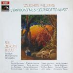 Ralph Vaughan Williams, Sir Adrian Boult & London Philharmonic Orch - Symphony No. 5 • Serenade To Music - His Masters Voice - Classical