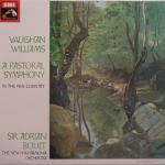 Ralph Vaughan Williams, Sir Adrian Boult & New Philharmonia Orchestra - A Pastoral Symphony / In The Fen Country - His Masters Voice - Classical