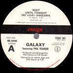 Galaxy & Phil Fearon - Wait Until Tonight (My Love) - Ensign - Soul & Funk