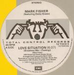 Mark Fisher & Dotty Green - Love Situation - Total Control Records  - Soul & Funk