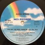 Alicia Myers - You Get The Best From Me (Say, Say, Say,) - MCA Records - Soul & Funk