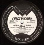 Lena Fiagbe - Gotta Get It Right - Mother Records - UK House