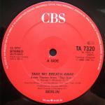 Berlin - Take My Breath Away (Love Theme From Top Gun) - CBS - Soundtracks