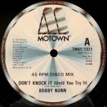 Bobby Nunn - Don't Knock It (Until You Try It) B/W Private Party - Motown - Soul & Funk