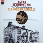 Sir Edward Elgar, Sir John Barbirolli & Philharmonia Orchestra  - Symphony No.1 In A Flat Major - His Master's Voice - Classical