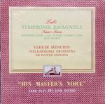 Édouard Lalo, Camille Saint-Saëns, Yehudi Menuhin & Philharmonia Orchestra - Symphonie Espagnole / Introduction And Rondo Capriccioso / Havanaise - His Master's Voice - Classical