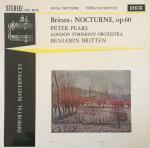 Benjamin Britten, Peter Pears & London Symphony Orchestra - Nocturne, Op.60 - Decca - Classical