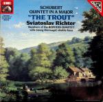 Franz Schubert, Sviatoslav Richter, Borodin String Quartet - Quintet In A Major -  The Trout - His Master's Voice - Classical