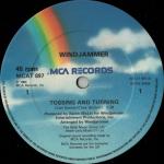 Windjammer - Tossing & Turning - MCA Records - Soul & Funk