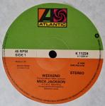 Mick Jackson - Weekend  - Atlantic - Disco