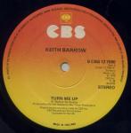 Keith Barrow - Turn Me Up - CBS - Disco
