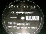 F1 - Deep Down - Overdose Records - UK House
